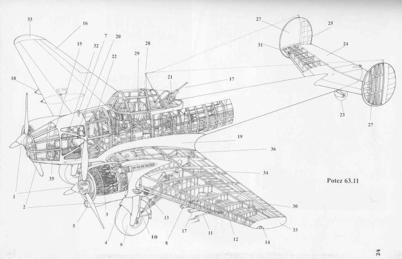 (Projet AA) Potez 63-11 - GR II/55 - 21 juin 1940 - Kit Azur 1/48 - Page 9 Scheme10