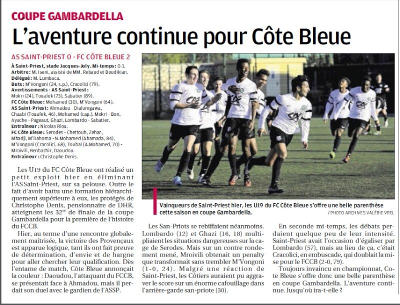 FC COTE BLEUE .. CARRY LE ROUET SAUSSET LES PINS / CLUB VILLES JOUEURS ET COACHS DH - Page 14 411