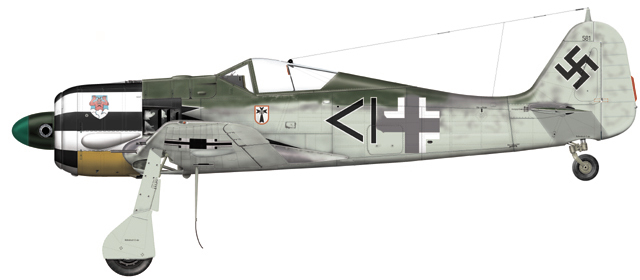 Focke wulf FW-190 A-4 1/72 Fw-19010