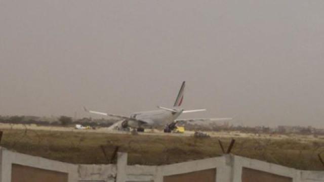 Sortie de piste à l'atterrissage d'un avion de Air France 640-4310