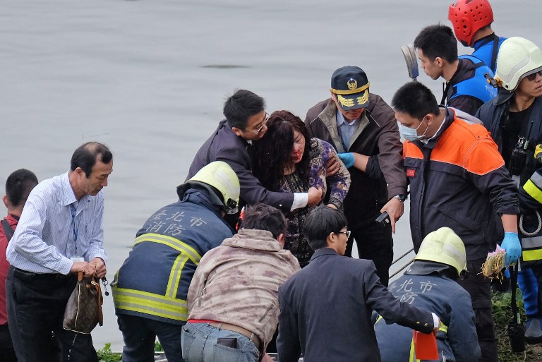 un avion de TransAsia Airways crash Transa11