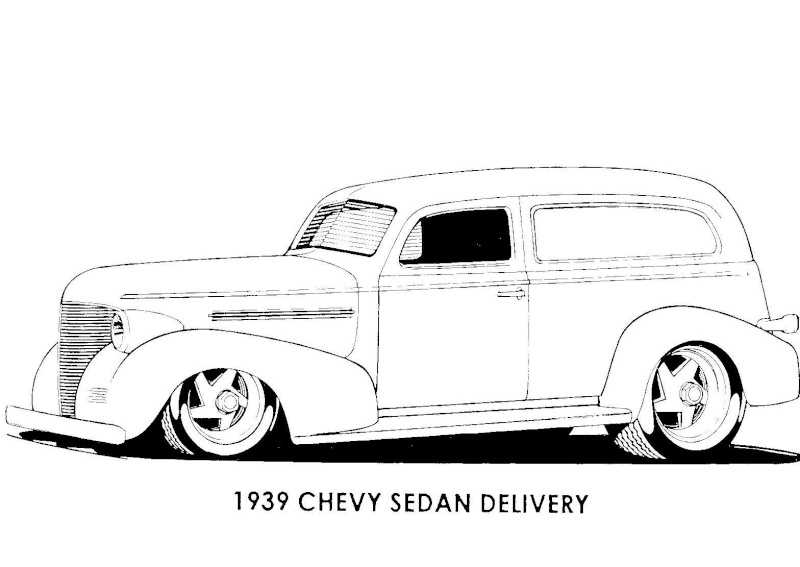 AUTO - Dessin d'auto à colorier 1939_c11