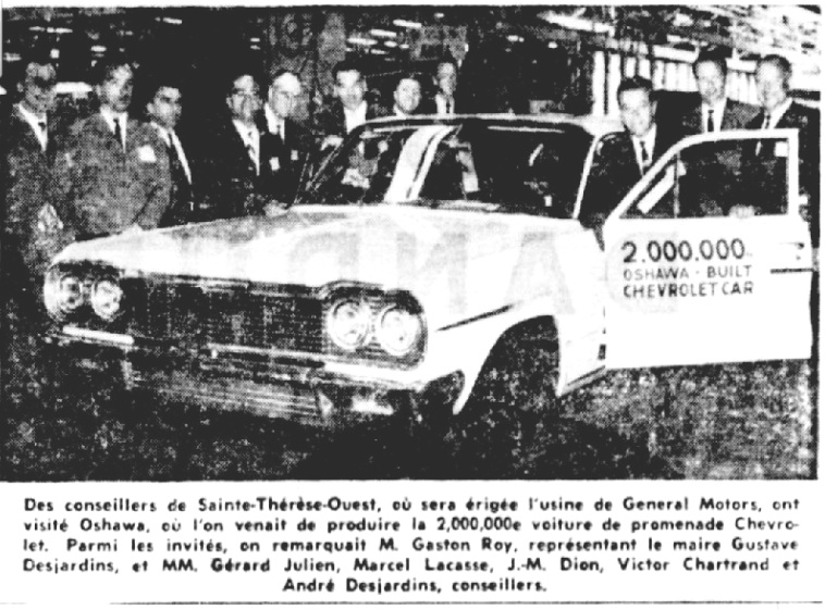 Le 2 millionièmes Chevrolet construit à Oshawa en Ontario 2_juil10