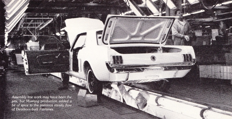  Chaine de montage Mustang 1966 et 1965    Usine_11