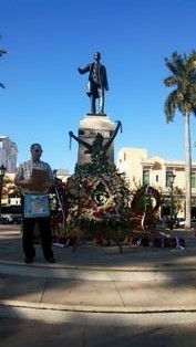 Peregrinación por el 162 Aniversario del Natalicio de nuestro Apóstol José Martí  ***  Logia Guacamaro A. Sosa Caceres de Limonar, Matanzas Limona10