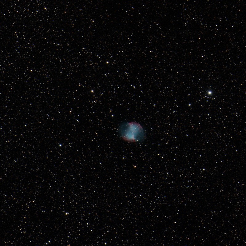 M27 depuis l'observatoire de SIRENE M2710