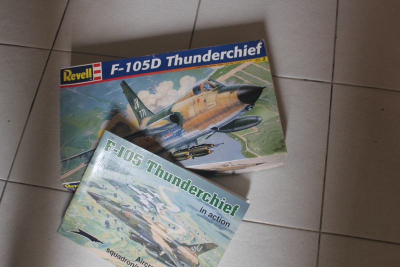 1/48 F 105 Thunderchief Monogram FINI Img_8326
