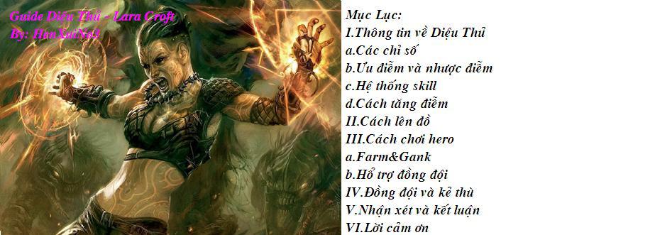 Guide Diệu Thủ - Lara Croft - By HenXuiNo3  117