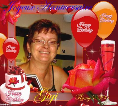 Joyeux Anniversaire Gigi Joyeux Anniversaire Gigi