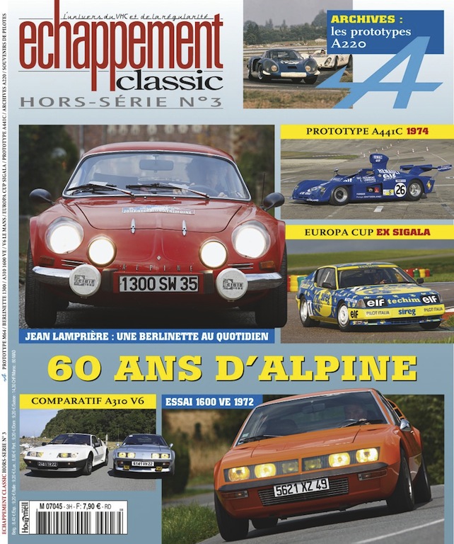 Echappement Classic Hors-Série Alpine - GTA Europa Cup Hs-alp10
