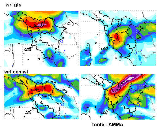 DOMANI 29 Luglio TEMPORALI FORTI AL CENTRO NORD Azz10