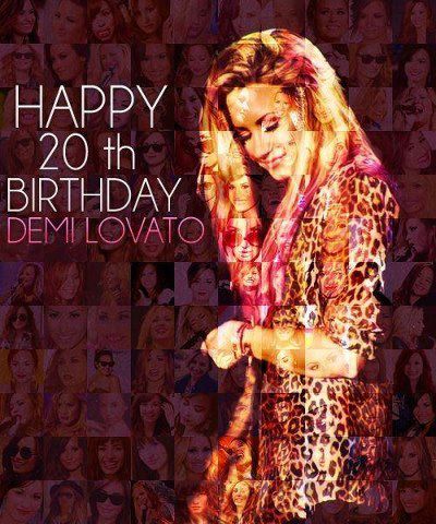 Demi Lovato 20th birthay :DD** 54951610