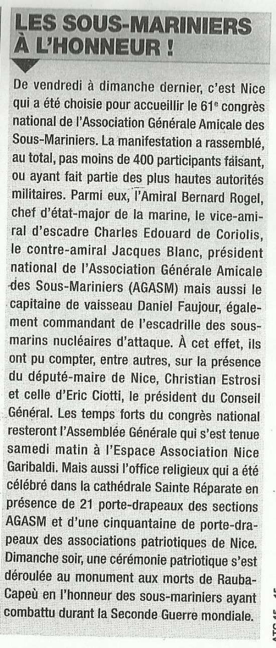 [ Associations anciens Marins ] A.G.A.S.M. Nice Côte d'Azur sect. SM Pégase - Page 6 Articl10