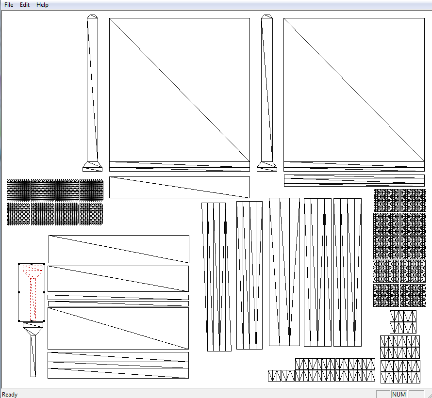 faire tourner une partie de l'objet dans UVMapper  1selec10