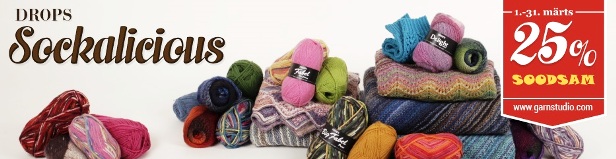 DROPS lõng* - Teeme koos: Dropsi lõngad 2015: märts-aprill sokilõngad (Fabel, Delight, Big Fabel, Big Delight) Sockal10