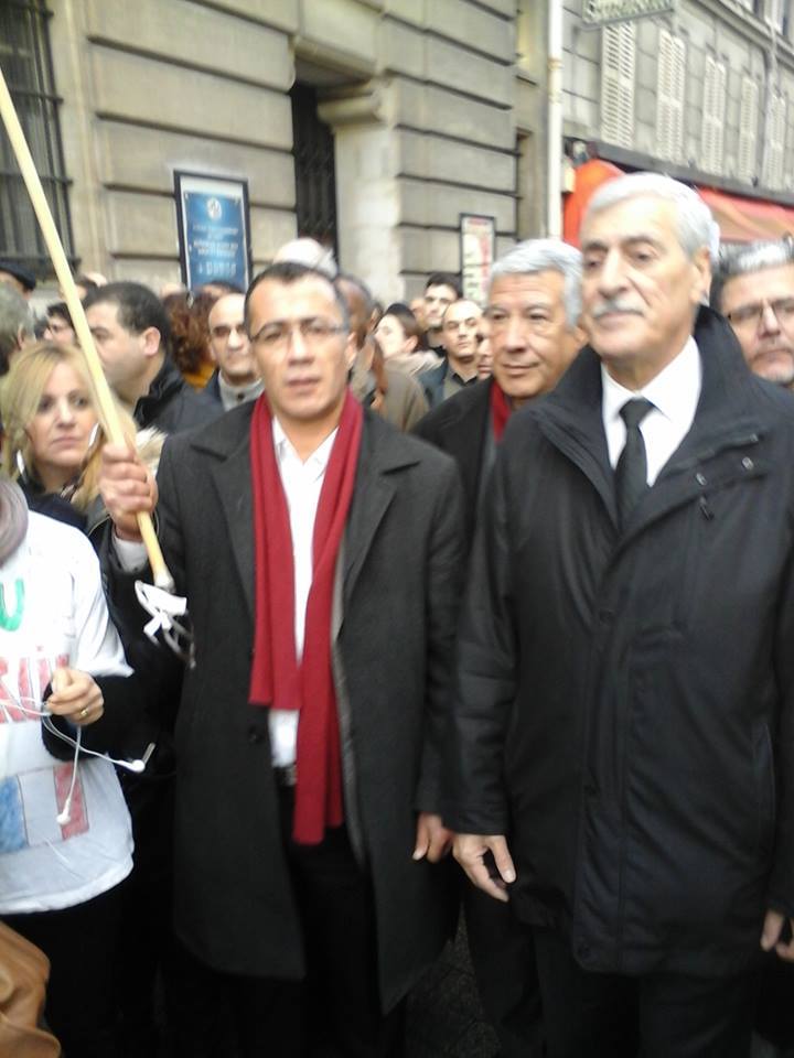  Marche historique contre le terrorisme à Paris, les Kabyles marchent en force 156