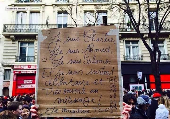  Marche historique contre le terrorisme à Paris, les Kabyles marchent en force 162
