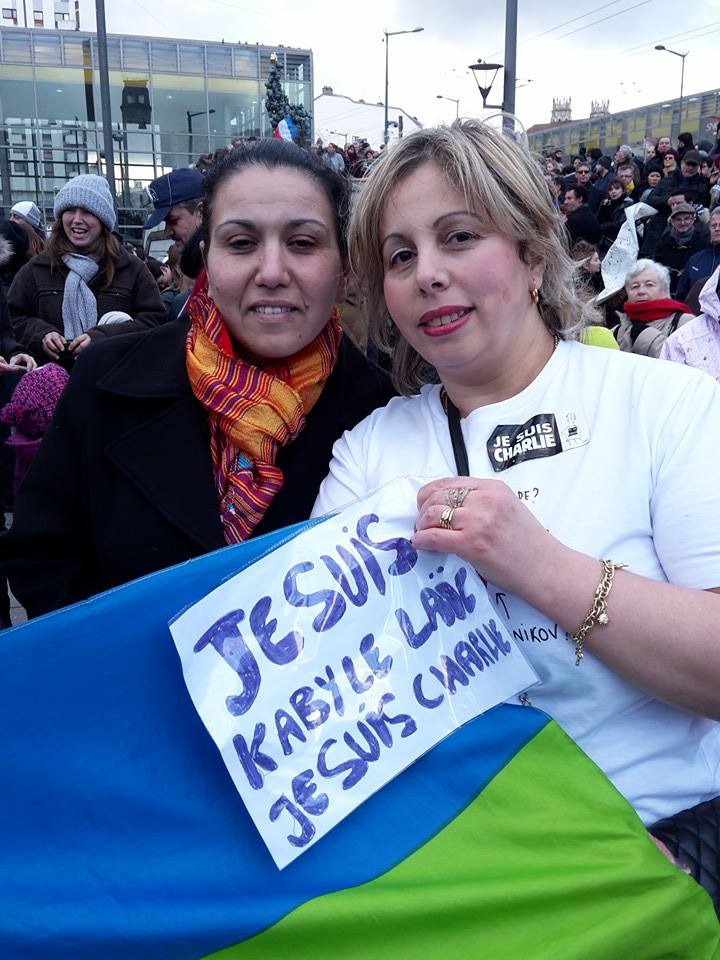  Marche historique contre le terrorisme à Paris, les Kabyles marchent en force 164