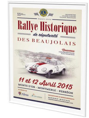 11ème  Rallye historique de régularité Des Beaujolais 11  & 12 Avril 2015 Image010