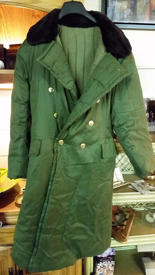 Chinese Trench Coat & Fur Hat 10950810