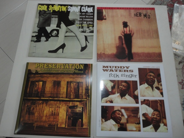 A bit of Blues & Jazz featurin Sonny Clark (Sold), Keb' Mo' (SOLD), Preservation Hall (SOLD) and Muddy Waters (SOLD) LPs (Used) Dsc04937