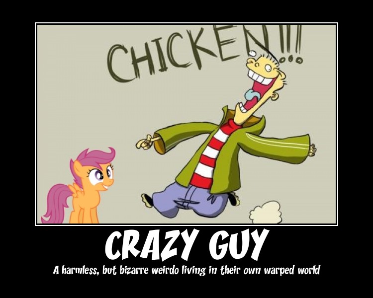  Who is the "Crazy Guy"?  0104