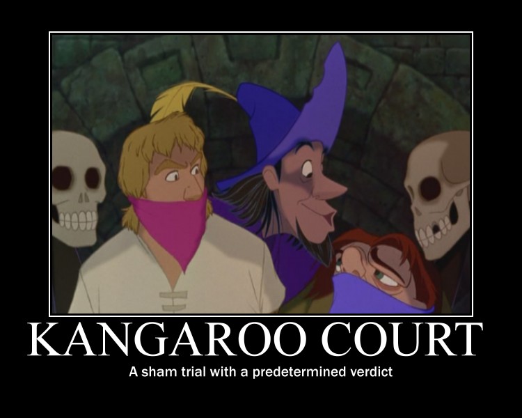 What is the "Kangaroo Court"? 054