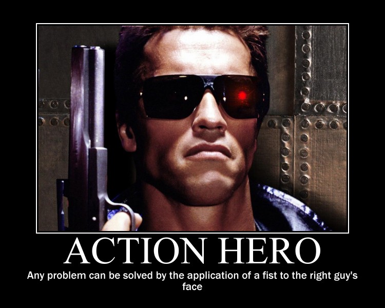 What is the difference between "an Action Hero, a Science Hero and a Guile Hero"? 094