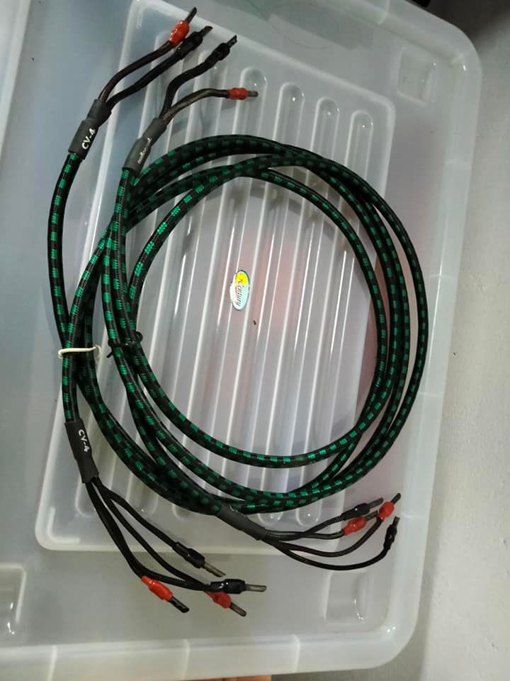 Audioquest CV4 Speaker Cable 2meter  (Used) 31294410