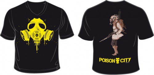 T-shirt - [Goodies] Un T-shirt Poison City chez Ki-oon _poiso10