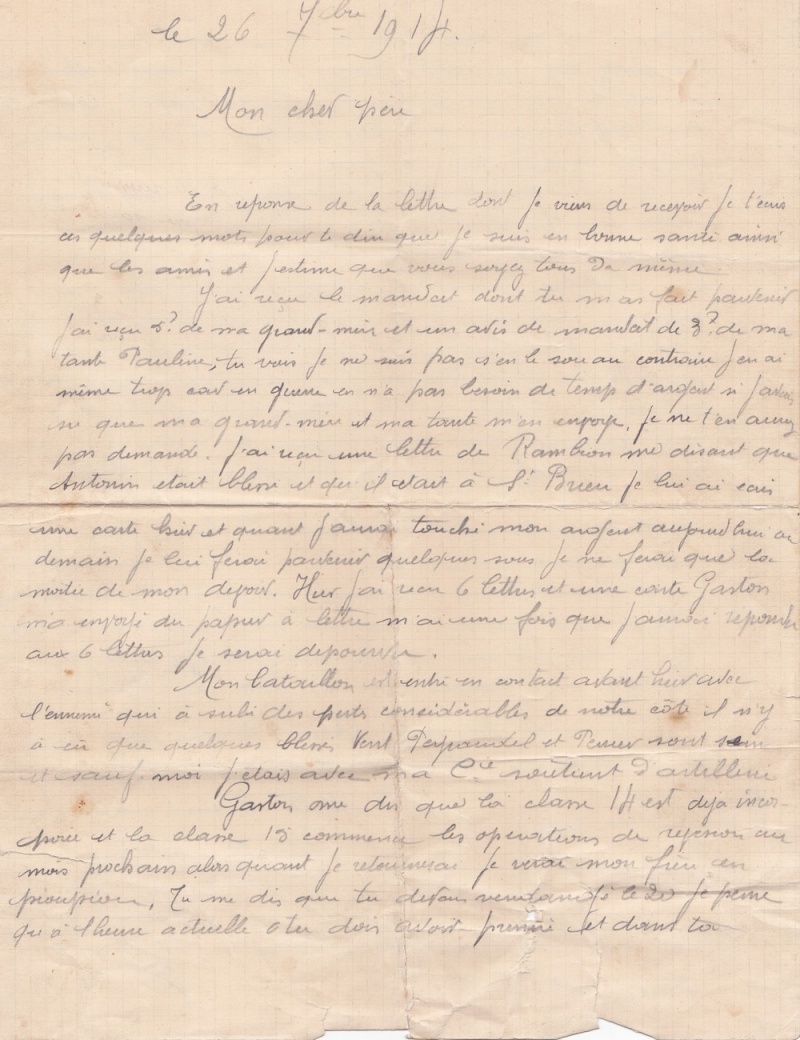 lettres poilus