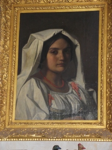 renseignements sur une toile: un portrait de jeune fille Tablea10