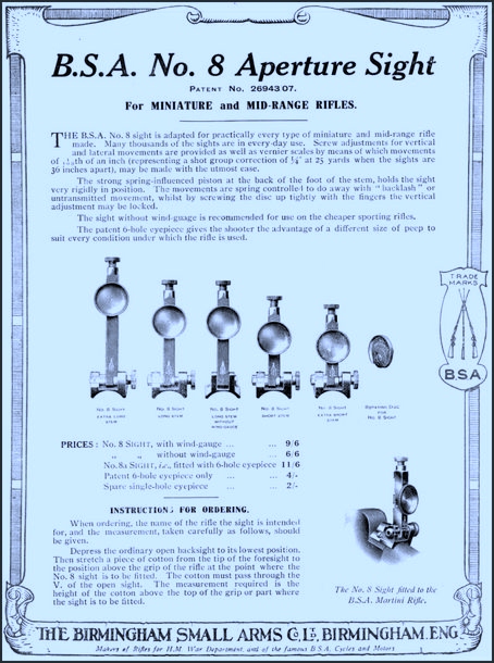 THE VICKERS MARTINI TARGET RIFLES - Page 2 Dioptr12