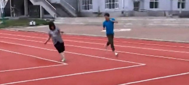 In Cina la prima pista di atletica rettangolare Fccd9910