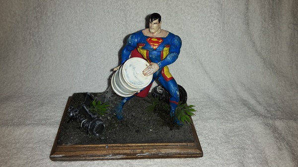 Figure diorama HULK - FLASH - SUPERMAN 20150110