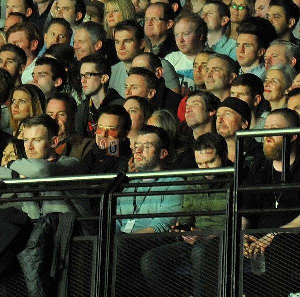 Bono y The Edge en el concierto de Noel Gallagher en Dublin. 10404210