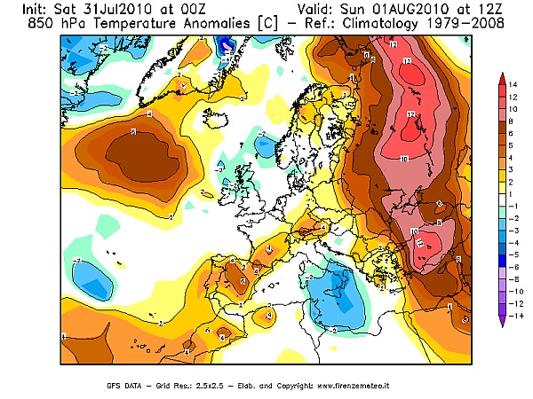 Anomalie termiche Europa orientale - Russia rovente 1ago_a11