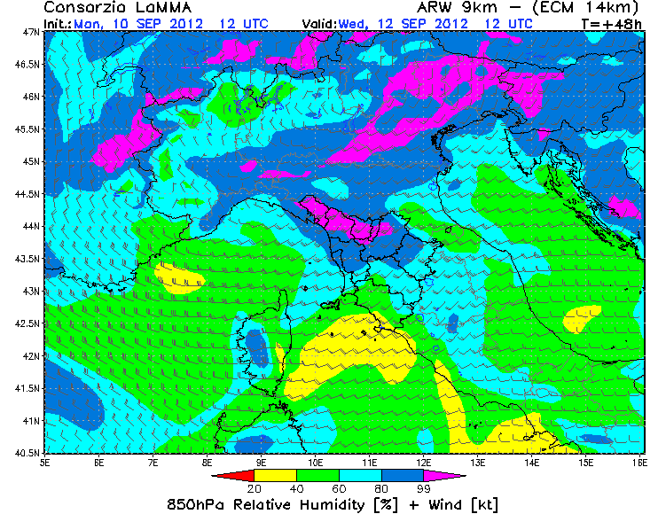 Osservazioni peggioramento 11-12 settembre Rh850z10