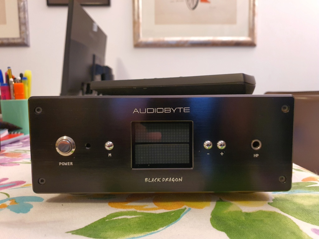 (SV) Vendo Audiobyte Black Dragon dac, preamplificatore digitale e ampli cuffia 20211210