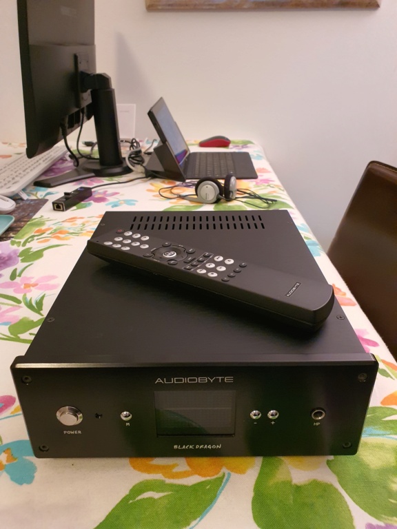 (SV) Vendo Audiobyte Black Dragon dac, preamplificatore digitale e ampli cuffia 20211212