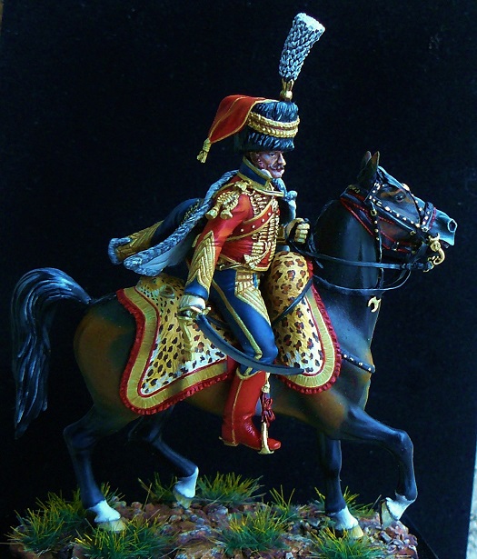 Colonel du 6ème régiment de hussards 1809 00710