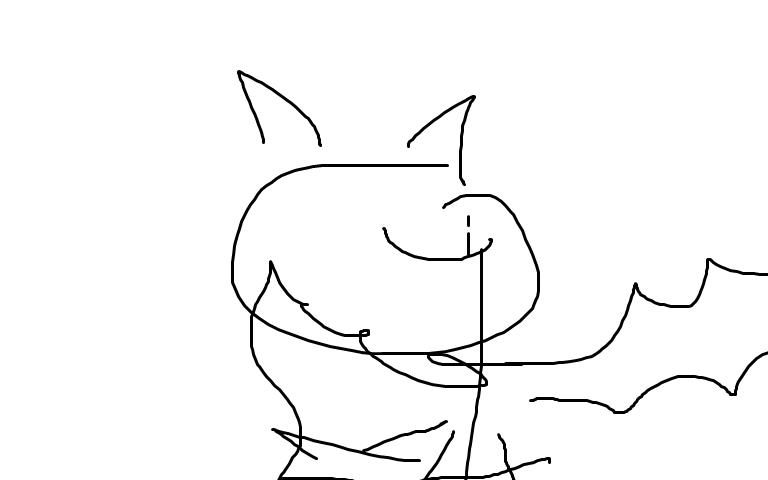 Open Paint. Close eyes. Draw cat. Post results. Cat10