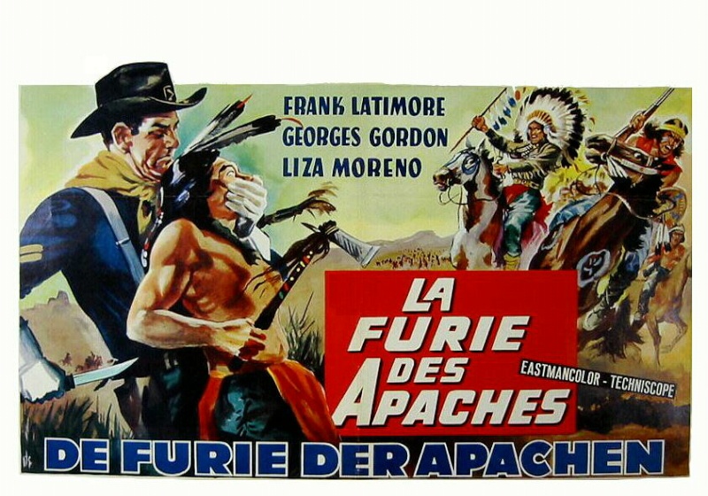 La furie des Apaches . El hombre de la diligencia . 1964 . José Maria Elorrieta. 059n10