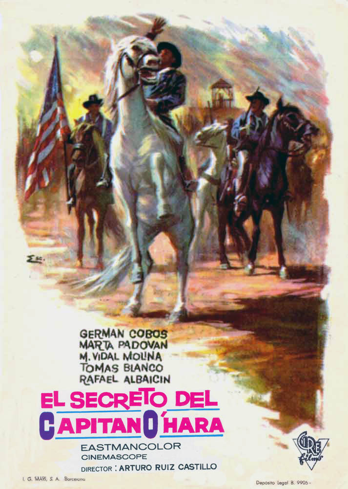 EL segreto del Capitan O’HARA ( Inédit ) –1964- Arthuro Ruiz CASTILLO 23p93510