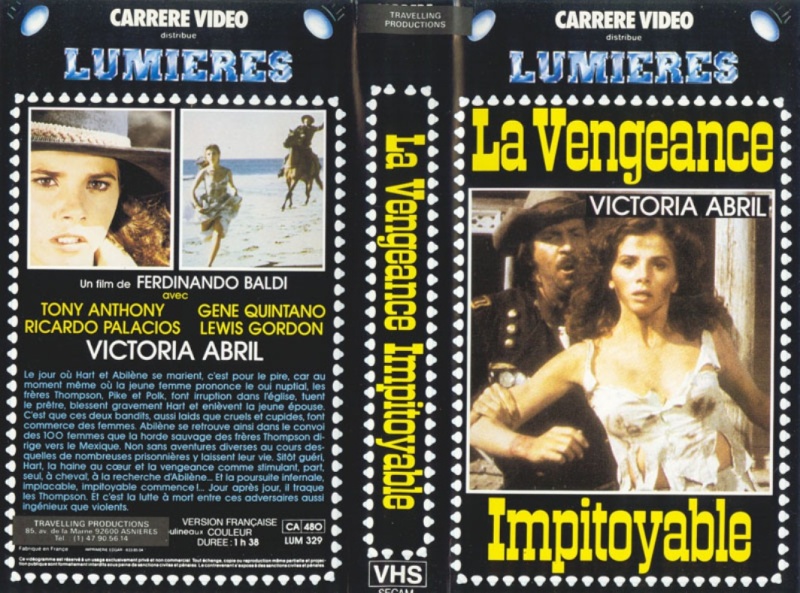 GUIDE DES SPAGHETTI WESTERNS SEULEMENT DISPONIBLES EN VHS. 511