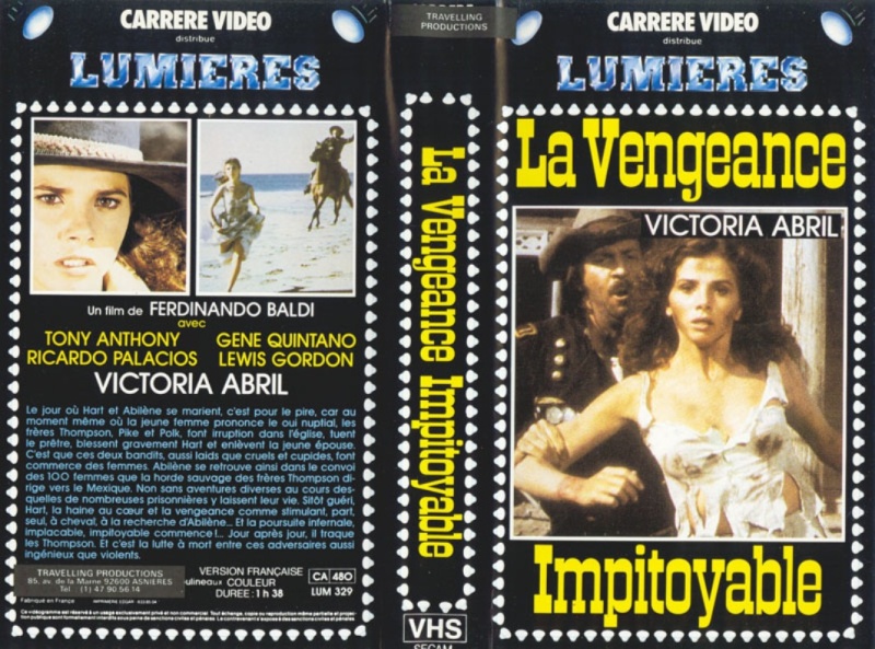 GUIDE DES SPAGHETTI WESTERNS SEULEMENT DISPONIBLES EN VHS.  511