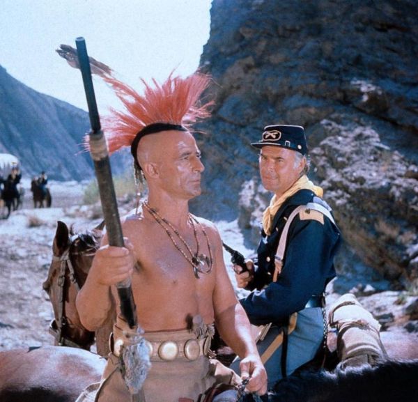 Le dernier des Mohicans . Der letzte Mohikaner . 1964 . Harald Reinl Derlet11