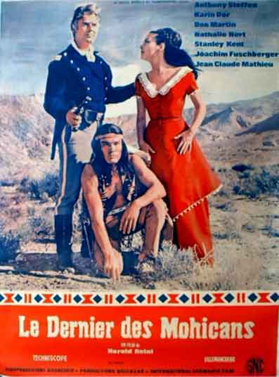 Le dernier des Mohicans . Der letzte Mohikaner . 1964 . Harald Reinl Le20de10