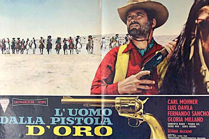 Un colt pour Mc Gregor . L'uomo dalla pistola d'oro . 1965 . Alfonso Balcazar Luomo-10