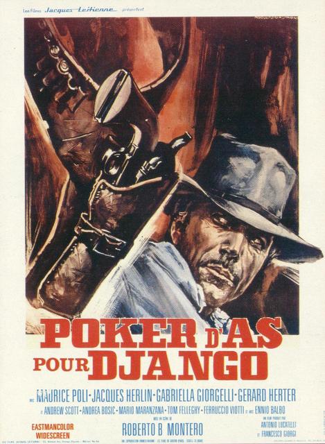 Poker d'as pour Django - Le due facce del dollaro - Roberto Bianchi Montero - 1967 Pokerd13
